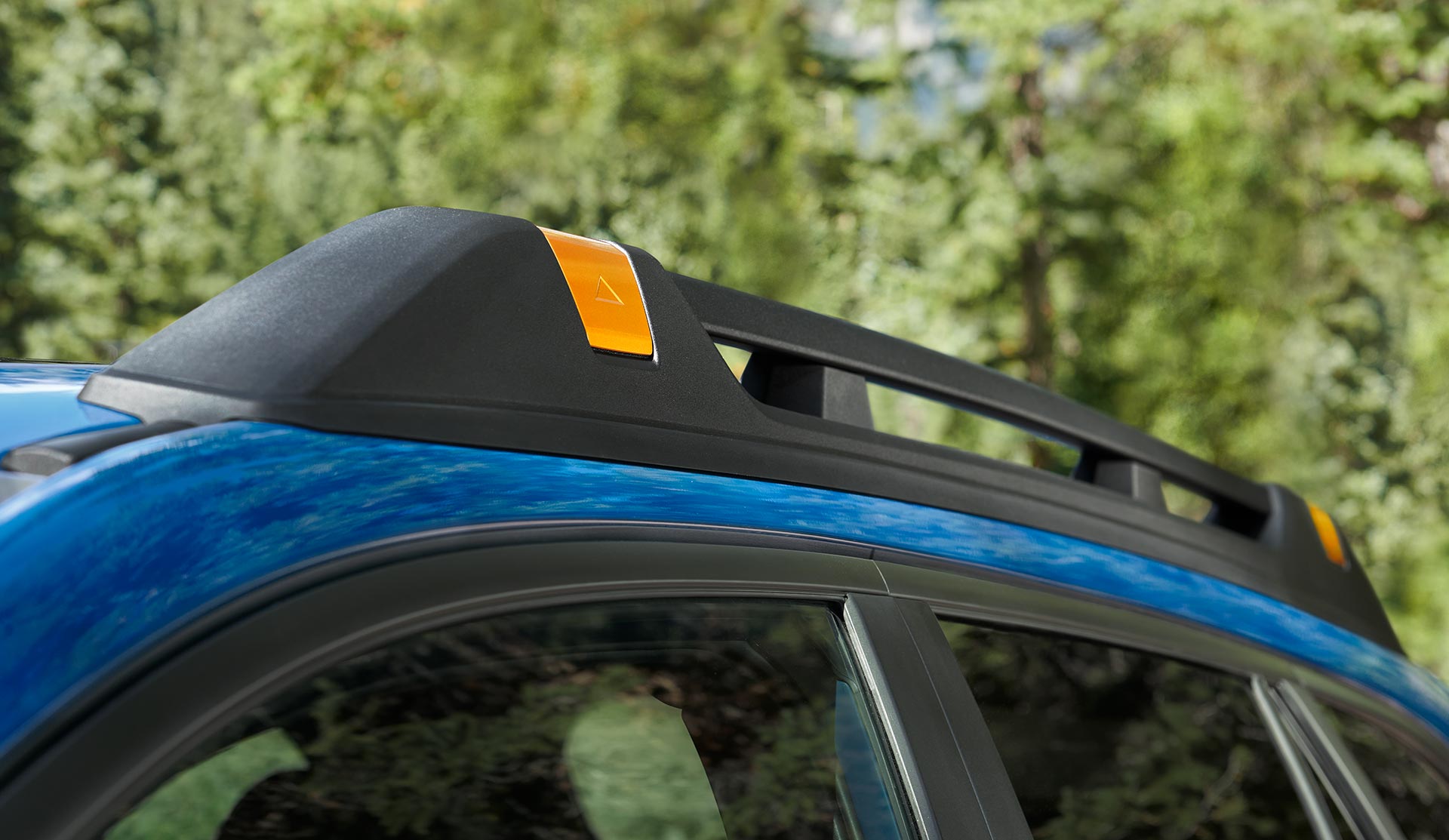 2025 Subaru Outback Wilderness Close shot of 2025 Outback Wilderness high-capacity roof rail.